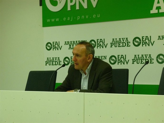 El Portavoz Del PNV En Las Juntas Generales De Álava, Ramiro González