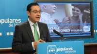 PP subraya que "el modelo de financiación del PSOE fue un castigo para la Región de Murcia"
