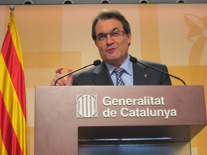 El Presidente De La Generalitat, Artur Mas