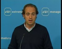 Parejo responde a Carretero que él se siente "orgulloso" de las reivindicaciones de Monago en su mensaje de Fin de Año