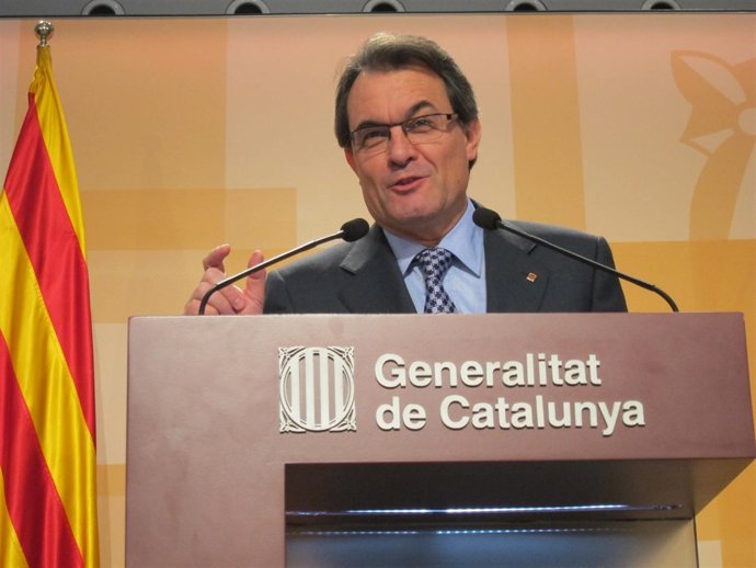 El Presidente De La Generalitat, Artur Mas