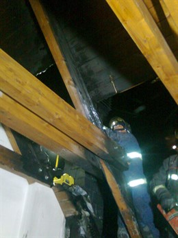 Imagen Del Apartamento Calcinado