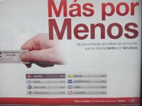 La campaña de información comparativa de precios del billete sencillo de Metro de Madrid provoca el rechazo de usuarios