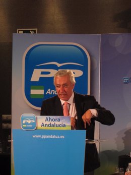  El Presidente Del PP-A, Javier Arenas
