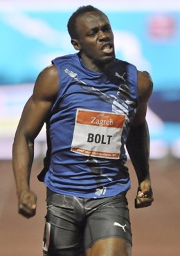 Usain Bolt En La Reunión De Zagreb