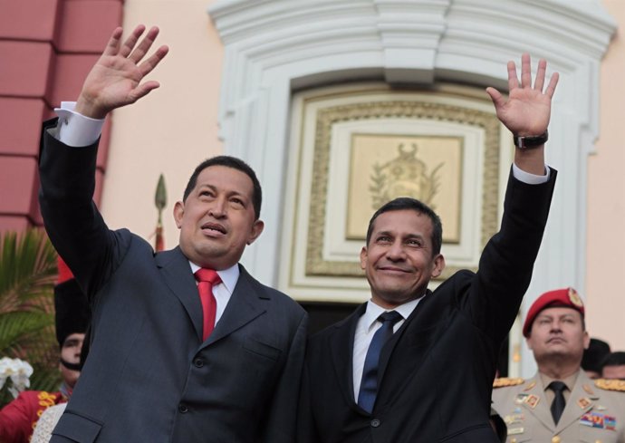 Hugo Chávez Y Ollanta Humala
