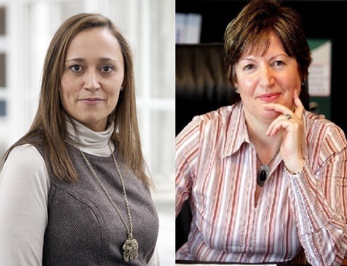 Las Conselleiras De Facenda (Izqda) Y Sanidade (Dcha).