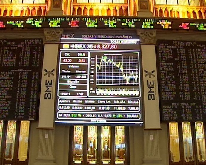 El Ibex cae un 0,63% al cierre de jornada