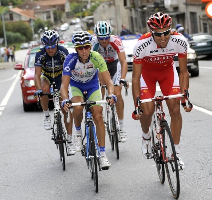 El Ciclista Español Luis Angel Maté