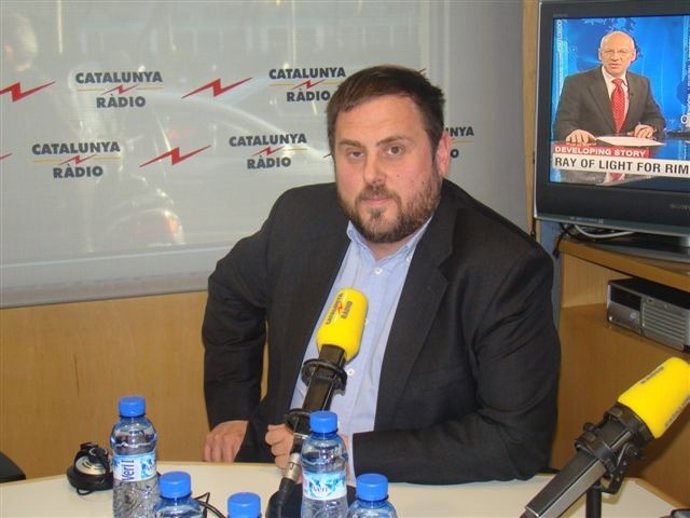 El Presidente De ERC, Oriol Junqueras