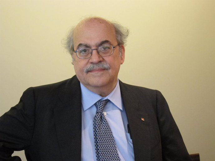El Conseller De Economía Y Conocimiento, Andreu Mas-Colell