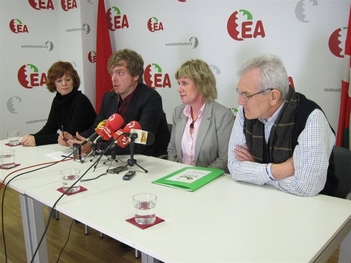 Dirigentes De EA En Navarra.
