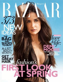 Demi Moore Se Sincera Para Harper's Bazaar