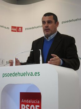 El Secretario De Organización Del PSOE De Huelva, Jesús Ferrera. 