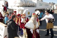 Melchor, Gaspar y Baltasar desembarcan en Cartagena