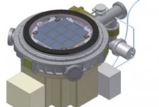 Recreación Del Telescopio T250 Del Observatorio Astrofísico De Javalambre