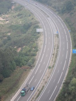 Autopista A-66 En Asturias