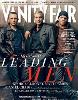 Portada Vanity Fair Clooney, Damon Y Craig