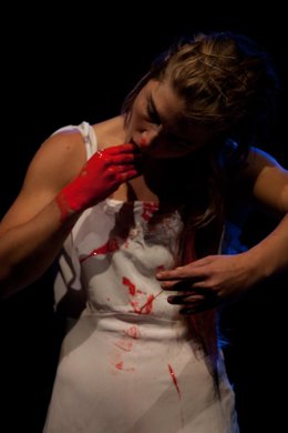 Escena Del Espectáculo De Dementes.