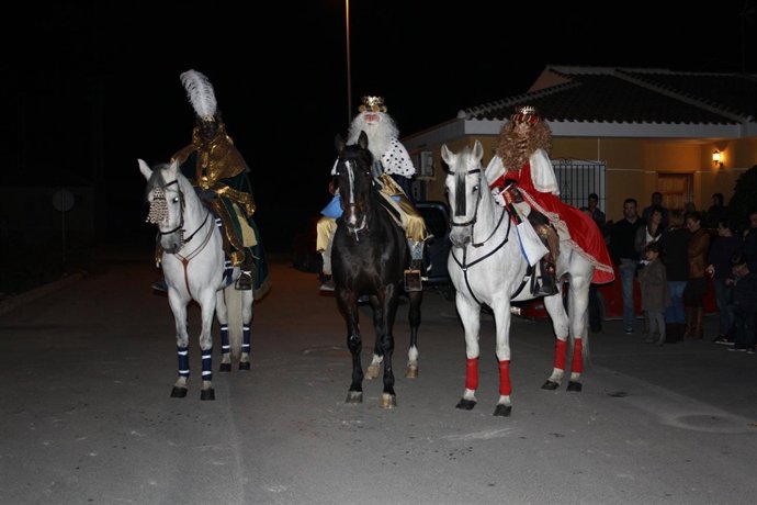 Los Reyes Magos Pasean Por Dolores De Pacheco