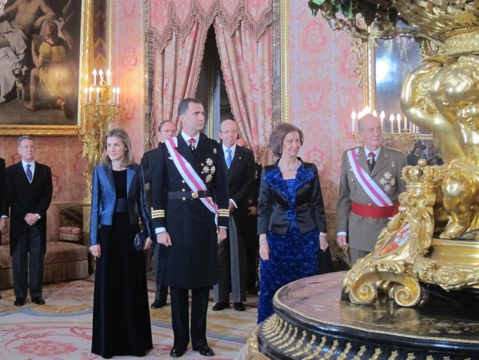 El Rey Don Juan Carlos En La Pascua Militar