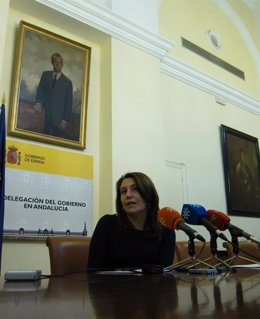 Carmen Crespo, En Rueda De Prensa