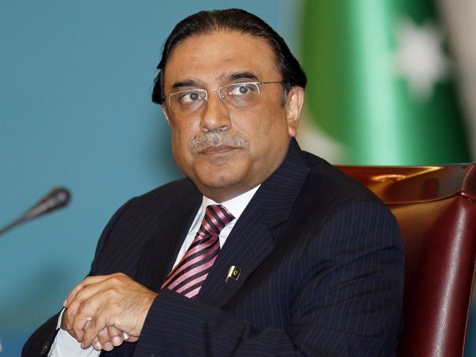 El Presidente De Pakistán, Asif Ali Zardari