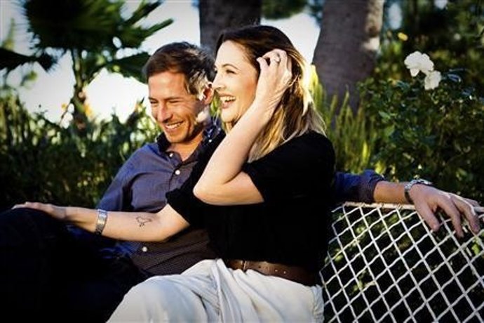 Drew Barrymorey Will Kopelman Foto Ofial Del Compromiso
