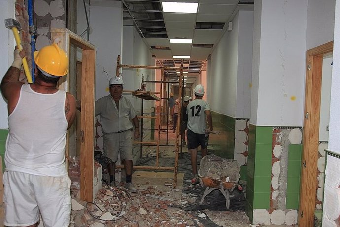 Obras En Colegios De Lorca