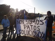 Vecinos Protestan Por Las Inundaciones En Sus Casas En Valdoviño
