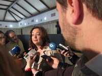 Moreno valora el "apoyo expreso" de Chacón a Andalucía y reconoce que le ha "emocionado"