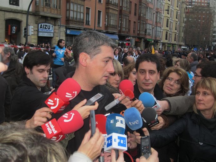 El Portavoz De Alternatiba, Oskar Matute