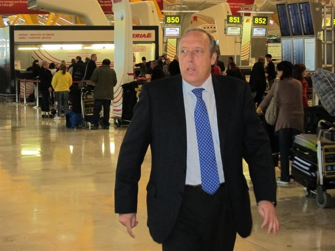 Justo Peral En La T4 De Barajas