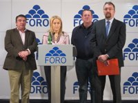 Coto recuerda que De Lorenzo no asistió a la toma de posesión de Cascos