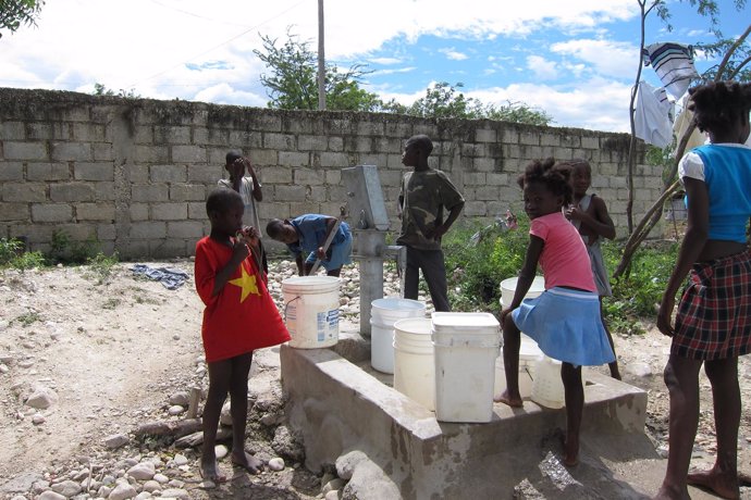 Pozo En Haití Construido Tras El Terremoto