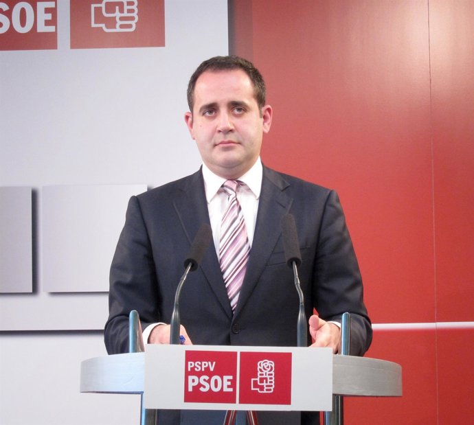 El Secretario General Del PSPV, Jorge Alarte