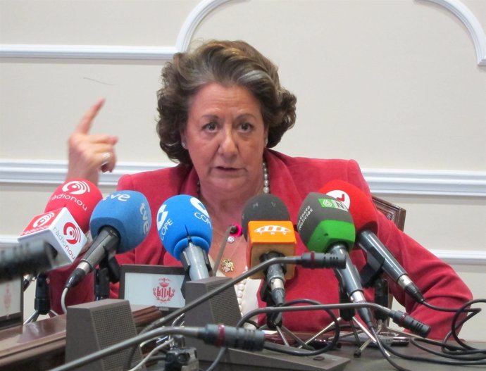 La Alcaldesa De Valencia, Rita Barberá, en una imagen de archivo