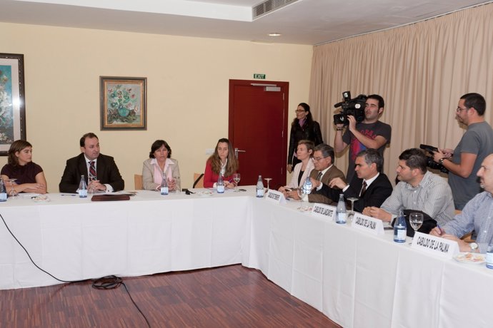 Reunión Del Gobierno De Canarias Con Los Consejeros