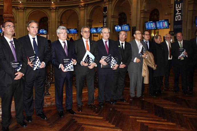 Cerezo, Blanco, Astiazarán En La Presentación Del Libro "Fichajes"