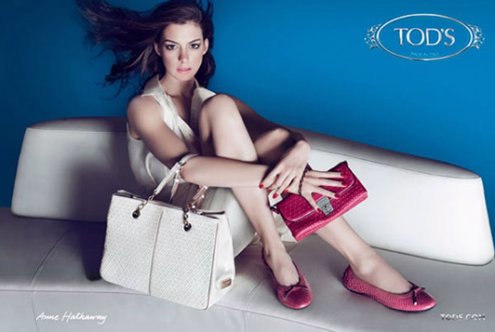 Anne Hathaway Para Tod's 