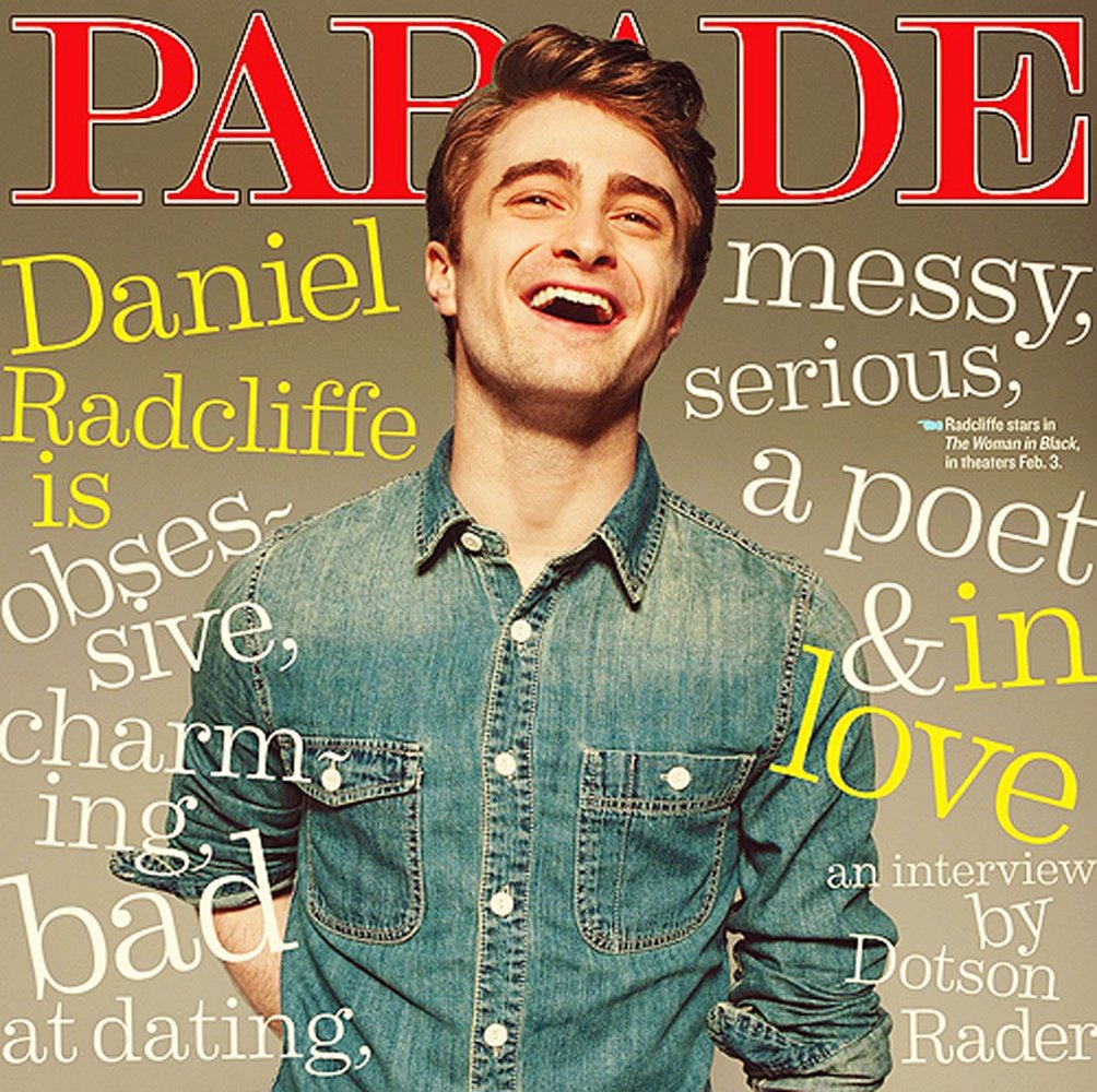 Daniel Radcliffe En La Portada De 'Parade'