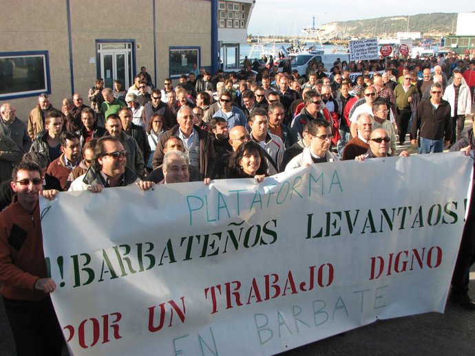 Pilar González, Hoy En Barbate (Cádiz)