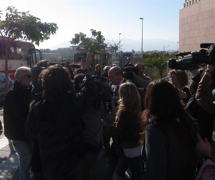 José María Del Nido A La Salida De Los Juzgados Malagueños