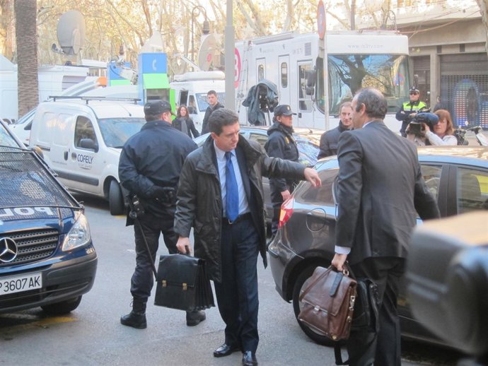 Matas Ha Su Llegada A Los Juzgados