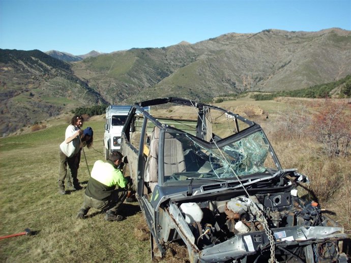 Retirada De Vehículos Del Parc Natural De L'alt Pirineu