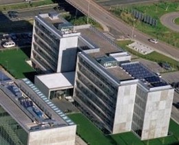 Vista Aérea Del Edificio De APIA XXI En El PCTCAN