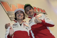 Nicky Hayden Y Valentino Rossi En El 'Wrooom'