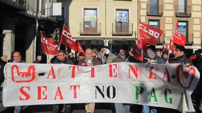 Marcha Trabajadores De Seat
