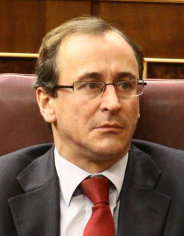 Primer Plano Del Portavoz Del PP En El Congreso Alfonso Alonso