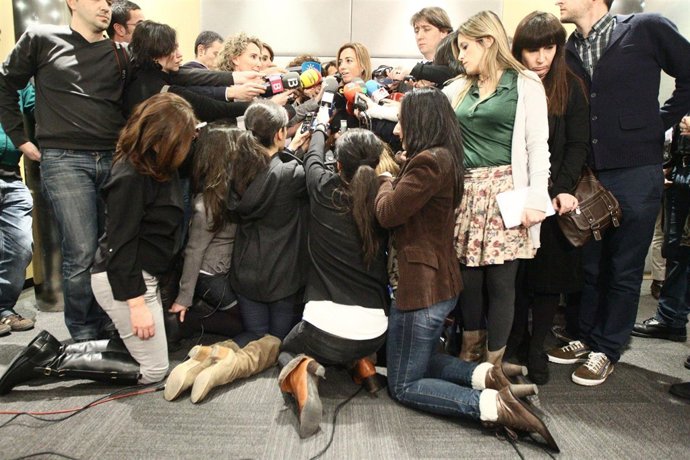 Carme Chacón Presenta Su Candidatura En Madrid